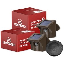 1/2 Mile Solar Driveway Alarm - 2 Sensors & R...