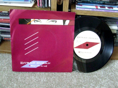 7'' SINGLE PICTURE SLEEVE DURAN DURAN HUNGRY LIKE THE WOLF EMI5295