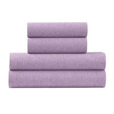 U.S. Polo Assn. Jersey Knit Sheet Set Cotton Blend T-Shirt Pajama Feel Deep