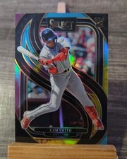2025 Panini Select- Cam Smith RC Premier Tie-Dye Prizm 04/25- Astros