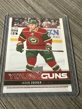 2012-13 Upper Deck Young Guns Jason Zucker RC #227 Minnesota Wild Buffalo