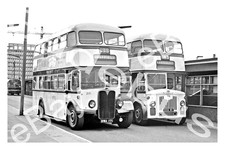 Bus Photograph SHEFFIELD C.T. RWA 171 [2171] & 3156 WE [1156]