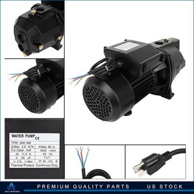 ?1 HP Shallow Well Jet Pump w/ Pressure Switch 17.6GPM, Hmax 216.5 ft, 115V