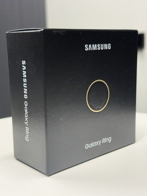 Samsung Galaxy Ring Size 8 Titanium Gold SM-Q508 Open-Box Excellent