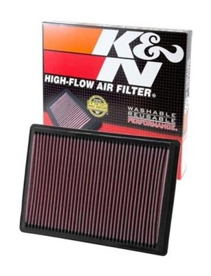 Engine Air Filter: Increase Power & Acceleration, Washable, Premium,