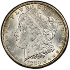 1880 CC Morgan Silver Dollar PCGS MS 63