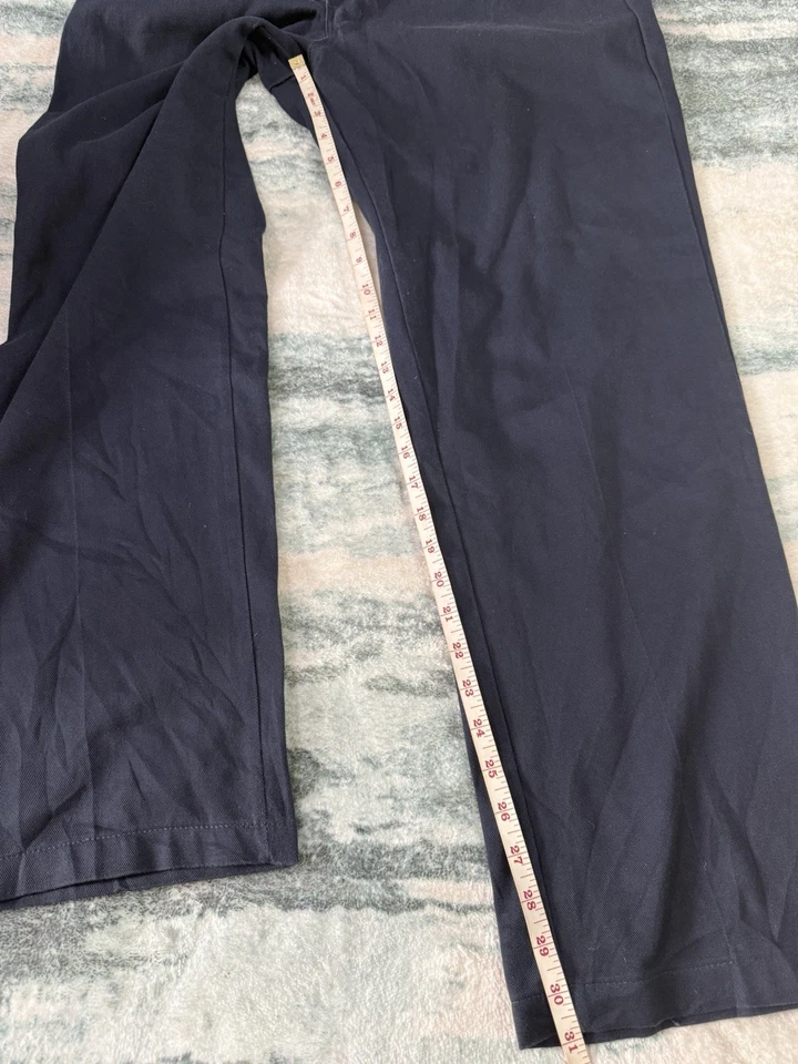 Dickies 874 Original Fit 38x32 Navy Twill Workwear Trousers Straight Leg, photo 2 of 5