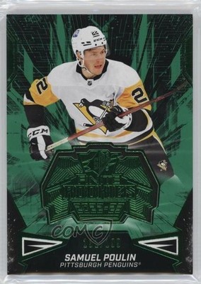 2022-23 SPx Finite Rookies Green 131/199 Samuel Poulin #F-37 RC jg2