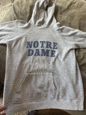 Vintage Notre Dame Sweatshirt Hooded XL Women  s