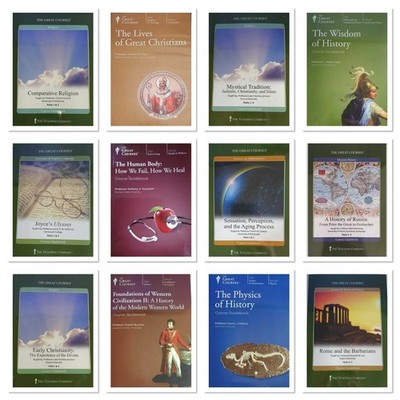 The Great Courses University Education Books Guides DVDs