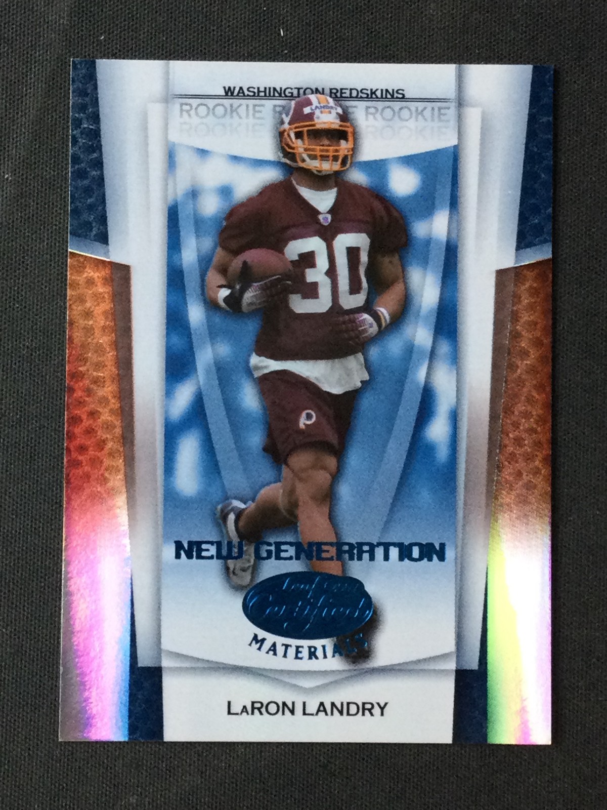 LaRon Landry Leaf Certified Materials #169 Mirror Blue