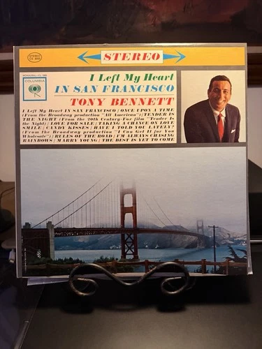 Tony Bennet 'I Left My Heart In San Francisco' Vinyl LP Record Album 1962 6 Eye