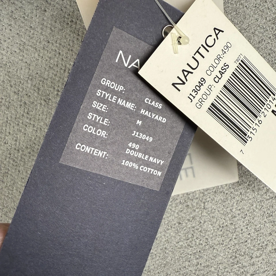 Y2K Nautica Down Reversible Puffer Jacket Mens M Tartan Plaid 90’s Yellow NWT - Image 3 of 4