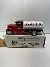 Warex Petroleum Corporation Tanker Truck Bank Scale Diecast Model