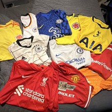Lot Of 11 Soccer Jerseys - Various Sizes