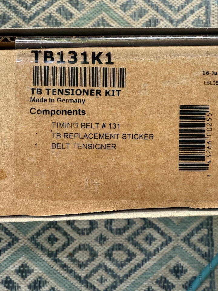 Kit de correa de distribución Continental Synchrobelt TB131K1 - Hecho en Alemania Foto 2 de 2