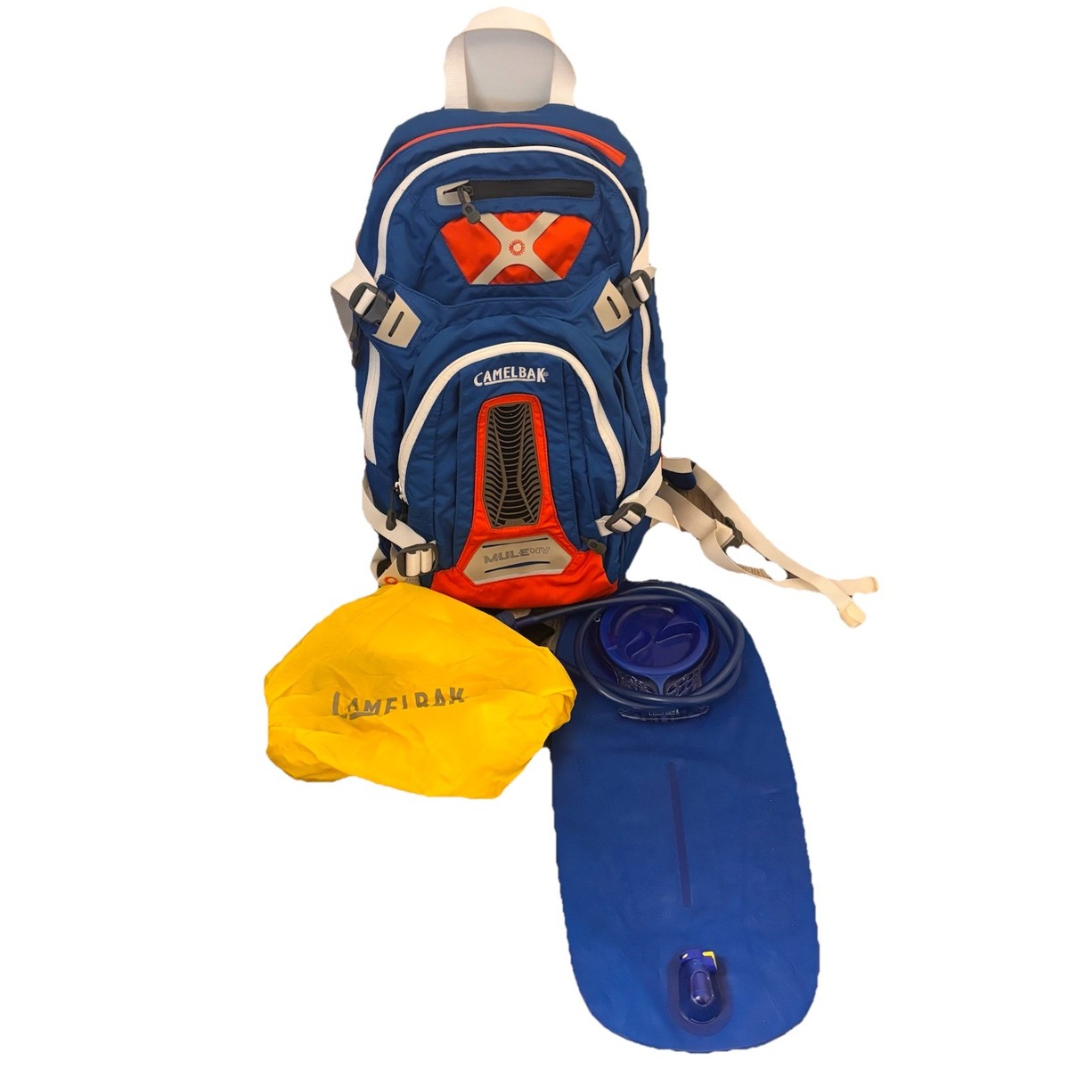 Camelbak Mule NV Blue/Orange Hydration Pack Hiking Backpack