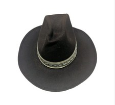 Vintage Bollman Range Rider Western Cowboy Hat 100 Woolhat size 7