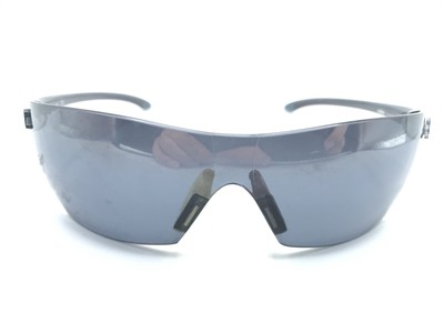 Adidas A272 6050 Black Gray Rimless Sunglasses Black Lens Austria