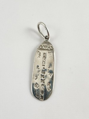 Sterling Silber Atocha Schiffswrack Barren Anhänger - handgegossen Replik