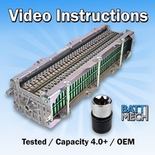 2013 2014 FORD FUSION LI-ION HYBRID BATTERY  |  (38) MODULES in Sleeve | Tested!