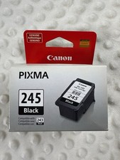 New Genuine Canon PG-245 Black Ink Cartridge PIXMA 8279B001 OEM Sealed Box