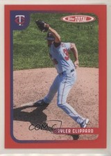 2020 Topps Total Red 3/10 Tyler Clippard #826 1c7