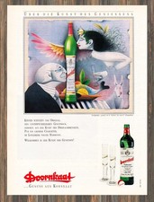 Doornkaat - Reklame Werbeanzeige Original-Werbung 1991 (5)