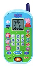 VTech Peppa Pig Let's Chat Learning Phone Unisex Pretend Play Toy for Kids 2-6