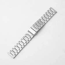 22mm Metal Watch Band Strap Replacement Stainless Steel Wrist Bracelet silver co