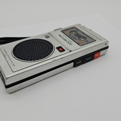 Vintage Olympus Pearlcorder D120 Microcassette Recorder - 2 speed