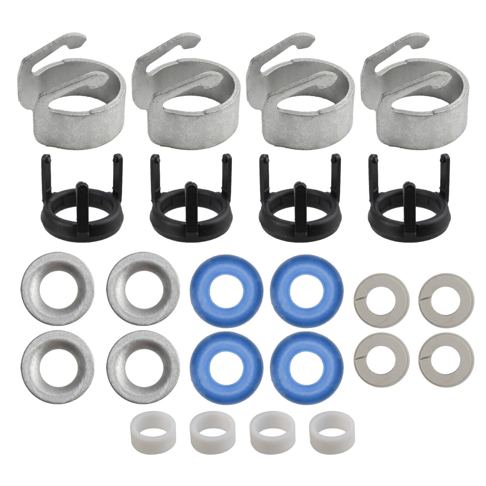 4 Sets VW Beetle Golf Scirocco CC EOS Fuel Injector O-Ring Seals Kit