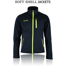 Softshell Jacket Work Outdoor Windproof Water Resistant Casual Golf Mens Thermal
