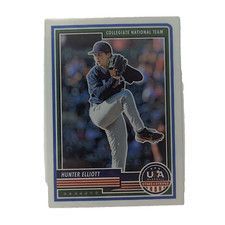 2023 Panini USA Baseball Hunter Elliott  #67 USA Collegiate National Team