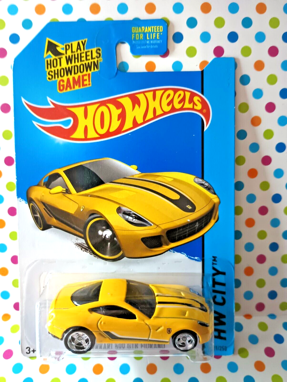 HOT WHEELS HW CITY CUSTOM WHEELS  FERRARI 599 GTB FIORANO NEW B6-image