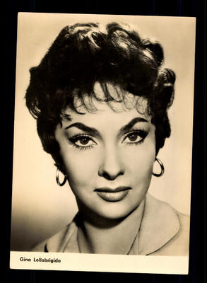 Gina Lollobrigida Progress Verlag Postkarte ## BC 97241