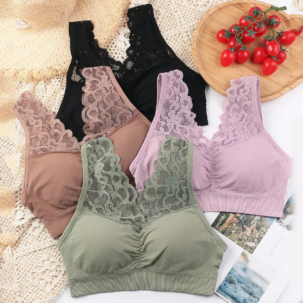 Brassiere for Women Low Cut Bra Women Underwear Bralette Crop Top Sexy  Female Bra Push Up Brassiere Womens Sports Bras Black at  Women's  Clothing store