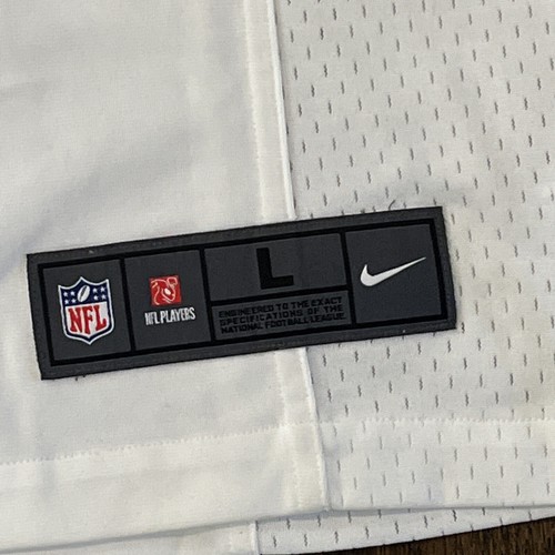 Seattle Seahawks Jersey Mens Large Wilson White Nike - Picture 5 of 8