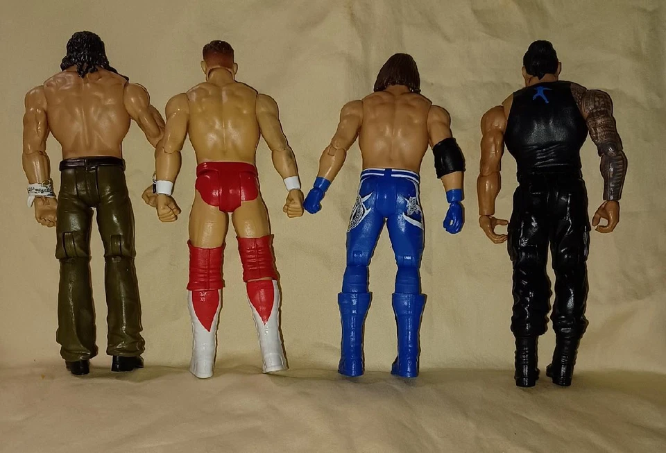 Lote de 4 figuras de acción de lucha libre Mattel WWe 2017 - estilos - Balor - Sansón - +1 Foto 2 de 4