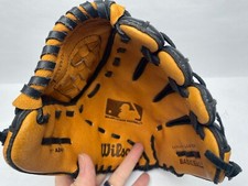 Kids Genuine Wilson Leather A2451 11" Baseball Glove-Right Hand Thrower Custom