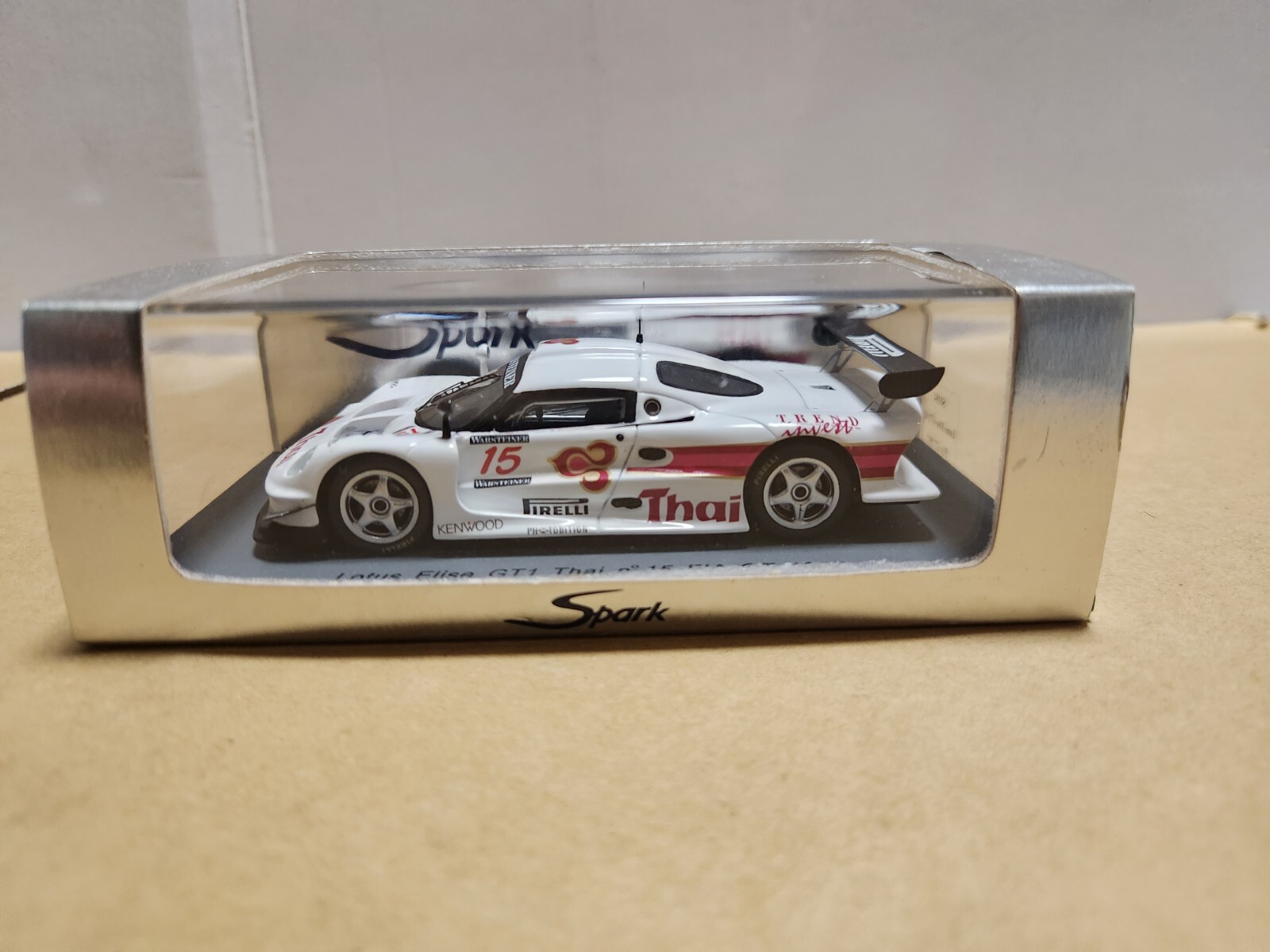 Spark S0184, Lotus Elise GT1, Thai, No. 15 FIA G - Free Price
