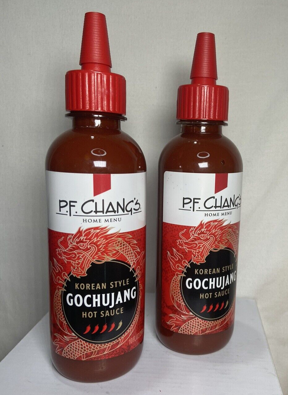 P. F. Chang’s Korean Style Gochujang Hot Sauce PF Changs Set Of 2 Bottles