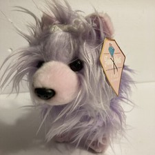 FAO Schwartz Fancy Pets Purple Plush Dog