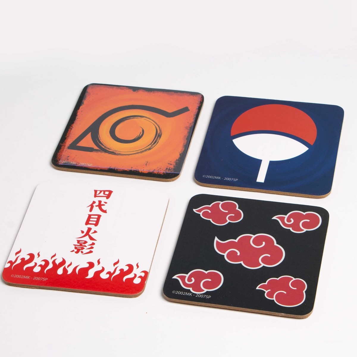 NARUTO コースター Naruto Shippuden 4-Pack Coaster Set | eBay