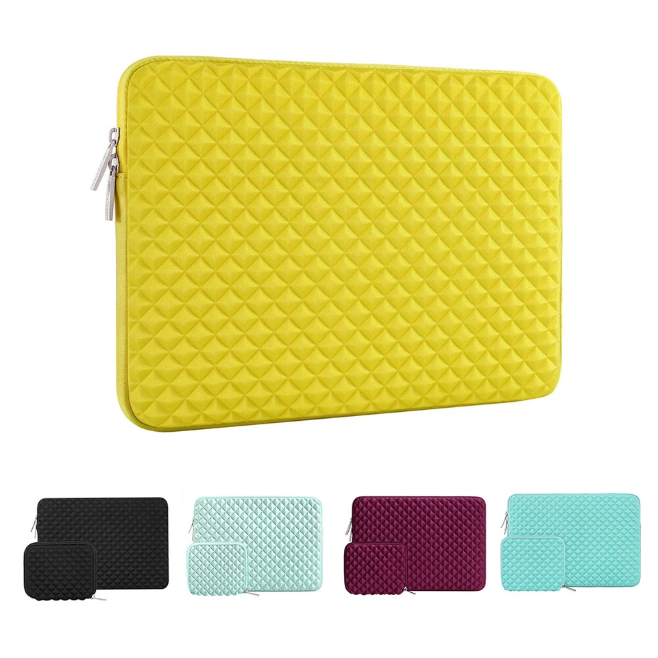 Mosiso Macbook Air Pro 11 12 13.3 14 15 Laptop Impermeable Lycra Funda Estuche Foto 2 de 4