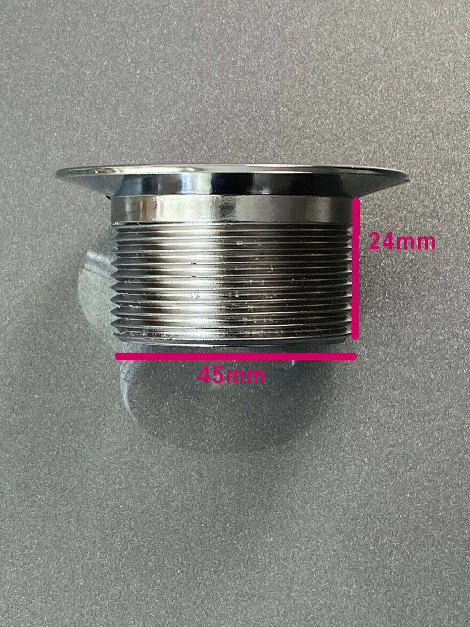 Universal High Flow Shower Waste Cover Chrome eBay