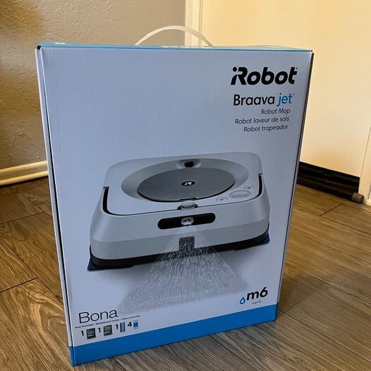 iRobot Braava Jet M6 Wi-Fi Robot Mop - White (M6110) | eBay iRobot Braava Jet M6 Wi-Fi Robot Mop - White (M6110) | eBay