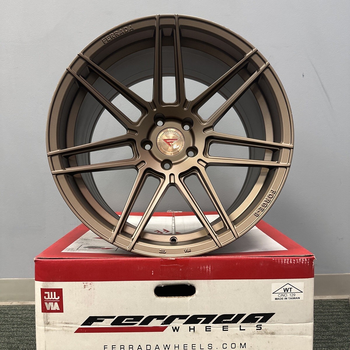 20x11.5 Ferrada Wheels Forge-8 F8-FR6 5x120 ET32 Matte Bronze