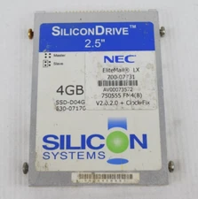 NEC SSD-D04G-3553 EliteMail LX 700-07731 4GB SSD