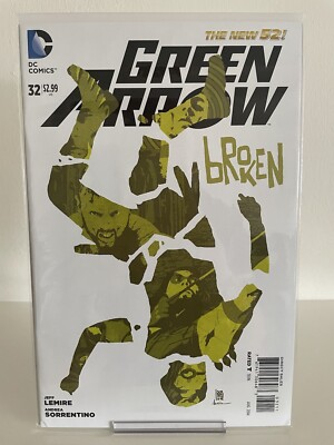 Green Arrow The New 52 #32 DC Comics US Heft Top Zustand bagged and Boarded